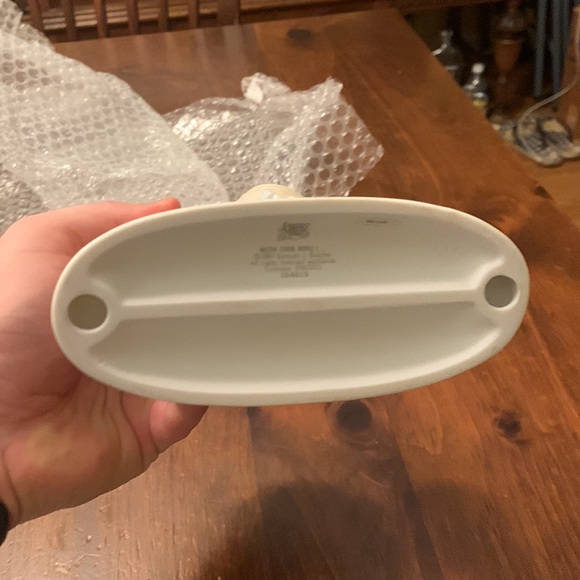 A Precious Moments Porcelain Figurine With This Ring I... - Picture 6 of 16